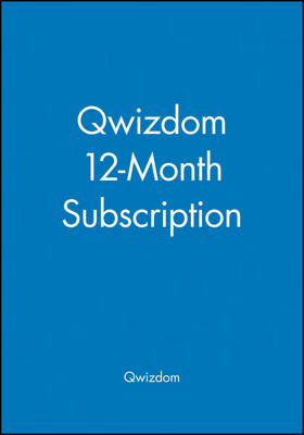Qwizdom 12&ndash;Month Subscription -  Qwizdom