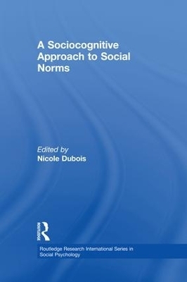 A Sociocognitive Approach to Social Norms - 