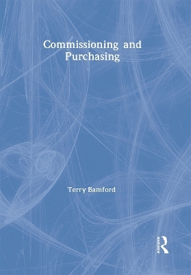 Commissioning and Purchasing - Terry Bamford