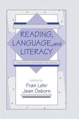 Reading, Language, and Literacy - 