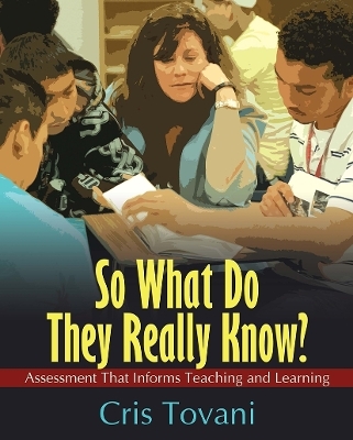 So What Do They Really Know? - Cris Tovani