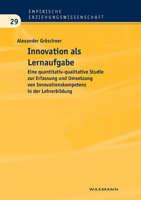 Innovation als Lernaufgabe - Alexander Gr&ouml;schner