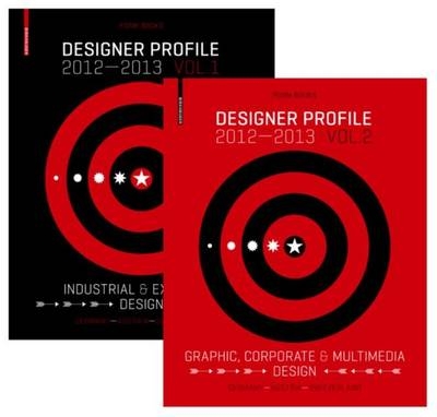 Designer Profile 2012/2013 - 2 Volume Set (ger/eng)<br> -Industrial + Exhibition Design (978-3-0346-0764-3)<br> -Graphic + Multimedia Design (978-3-0346-0763-6)