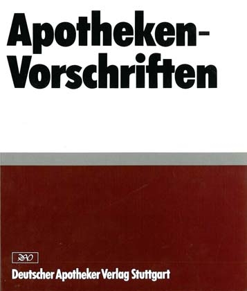 Apotheken-Vorschriften in Sachsen - Heiner Frenzel, Frank Bendas