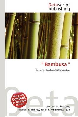 " Bambusa " - 