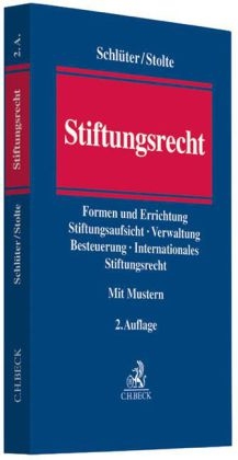 Stiftungsrecht - Andreas Schl&uuml;ter, Stefan Stolte