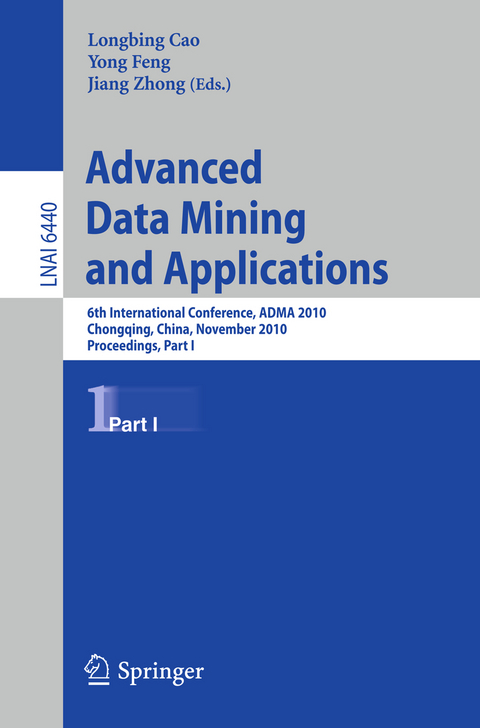Advanced Data Mining and Applications - 