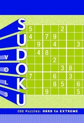 Sudoku Vol.3 Puzzle Pad: Hard