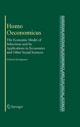 Homo Oeconomicus - Gebhard Kirchg&auml;ssner