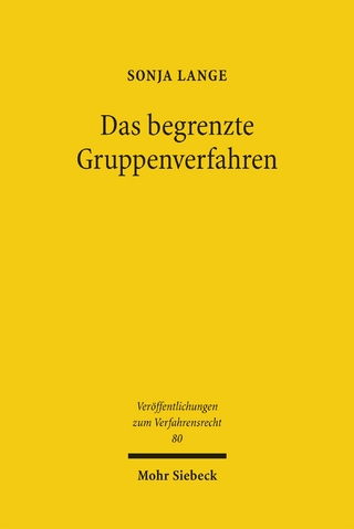Das begrenzte Gruppenverfahren