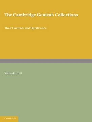 The Cambridge Genizah Collections - 