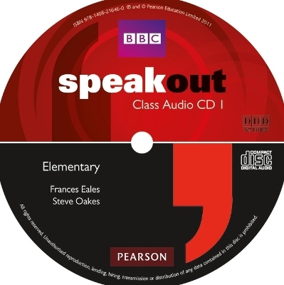Speakout Elementary Class CD (x2) - Frances Eales, Steve Oakes