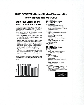 SPSS Student Version 18.0  (standalone) -  Pearson Education, . . Pearson Education