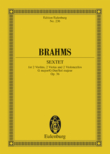 String Sextet G major - Johannes Brahms