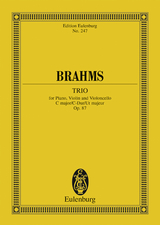 Piano Trio C major - Johannes Brahms