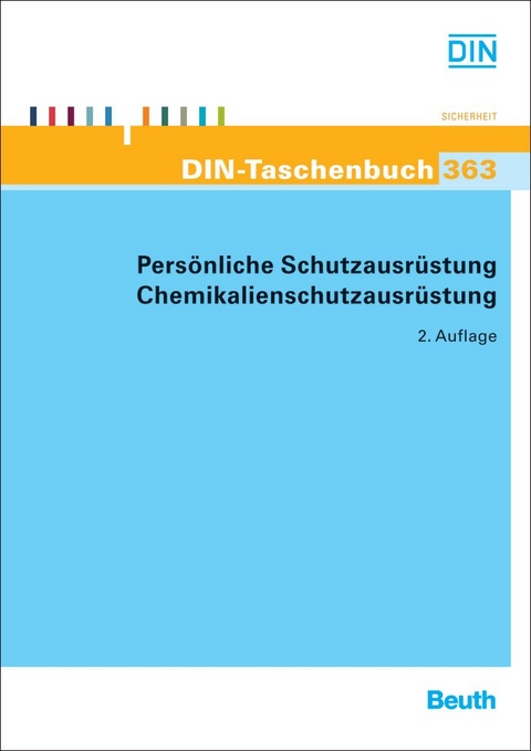 Pers&ouml;nliche Schutzausr&uuml;stung - Chemikalienschutzausr&uuml;stung