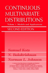 Continuous Multivariate Distributions, Volume 1 - Samuel Kotz, Narayanaswamy Balakrishnan, Norman L. Johnson