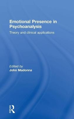 Emotional Presence in Psychoanalysis - 