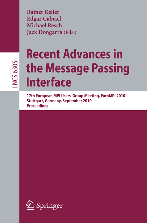 Recent Advances in the Message Passing Interface - 