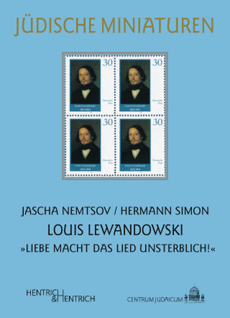 Louis Lewandowski - Jascha Nemtsov, Hermann Simon