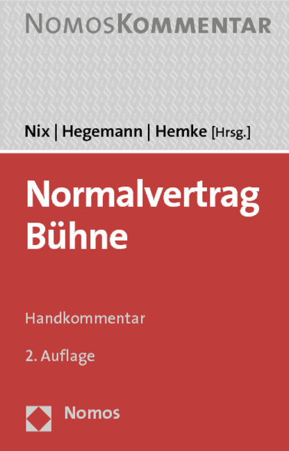 Normalvertrag B&uuml;hne - 