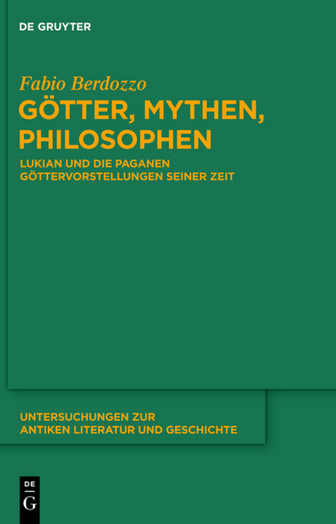 G&ouml;tter, Mythen, Philosophen - Fabio Berdozzo