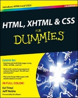 HTML, XHTML and CSS For Dummies - Ed Tittel, Jeff Noble