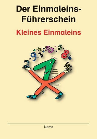 Der Einmaleins-Führerschein - Kleines Einmaleins / 2./3. Klasse - 8 Karten mit je 4 Führerscheinen