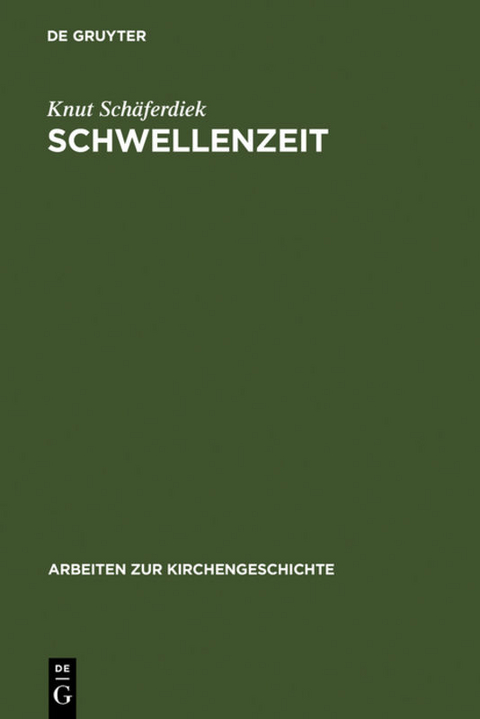 Schwellenzeit - Knut Sch&auml;ferdiek