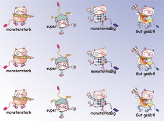 Belohnungs-Aufkleber 