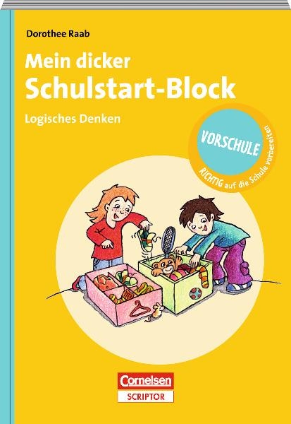 RICHTIG auf die Schule vorbereiten - Mein dicker Schulstart-Block Logisches Denken