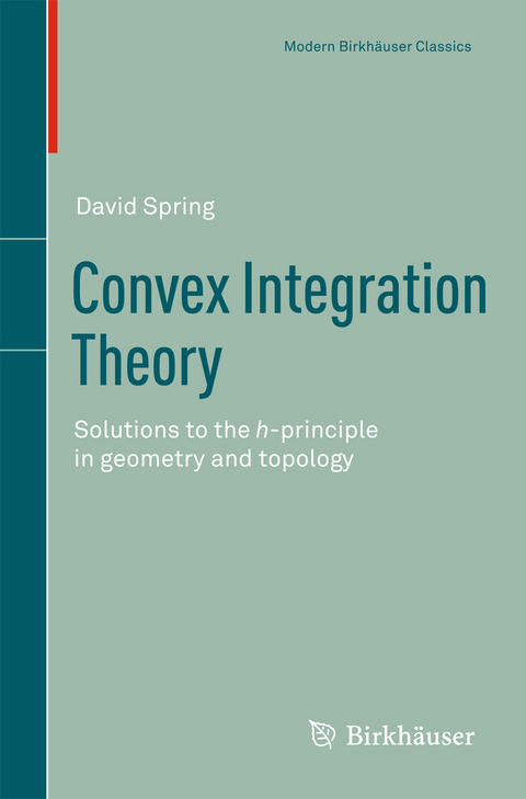 Convex Integration Theory - David Spring