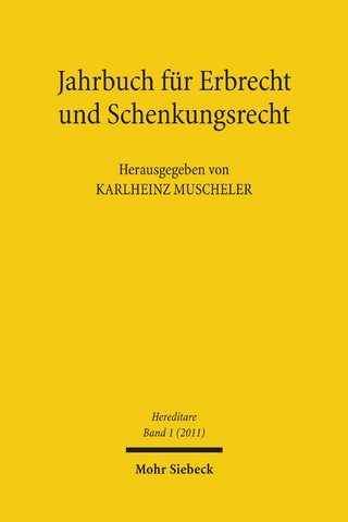 Jahrbuch für Erbrecht und Schenkungsrecht