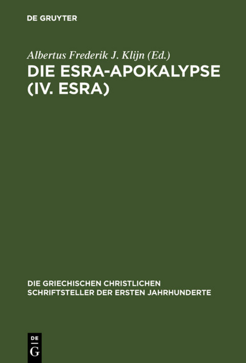 Die Esra-Apokalypse (IV. Esra) - 