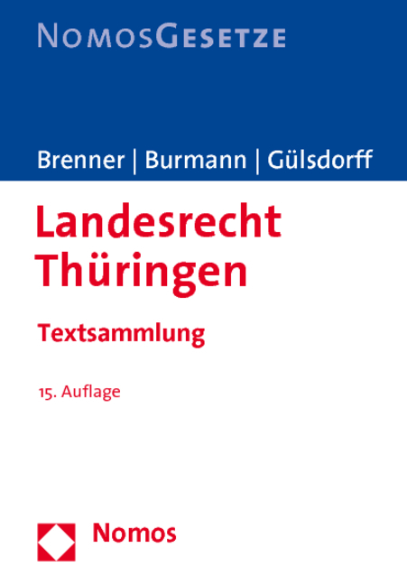 Landesrecht Th&uuml;ringen - 