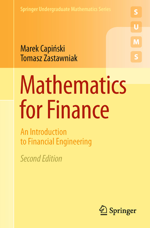 Mathematics for Finance - Marek Capiński, Tomasz Zastawniak