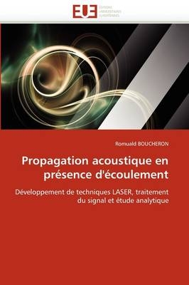 Propagation Acoustique En Pr�sence d''�coulement