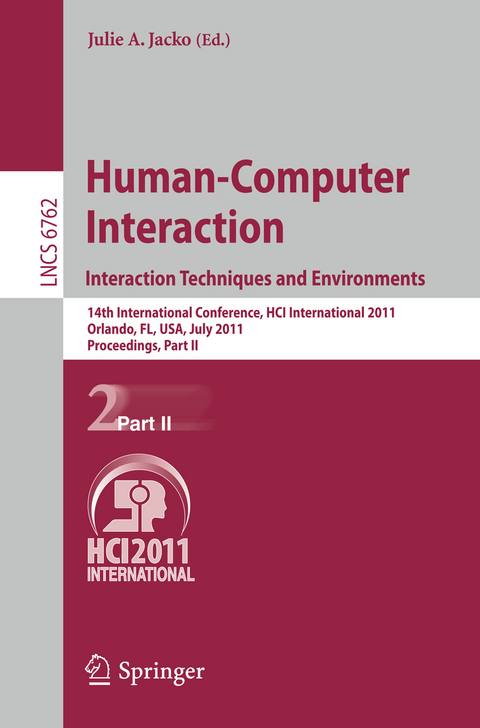 Human-Computer Interaction: Interaction Techniques and Environments - 