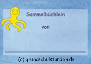 Sammelbüchlein 2 zum Nachbestellen - 