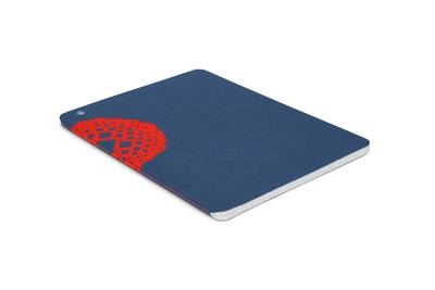 Plumb Notebooks Red on Blue Wraparound -  Knock Knock