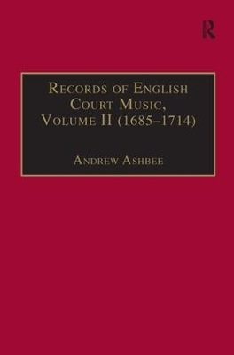 Records of English Court Music - 