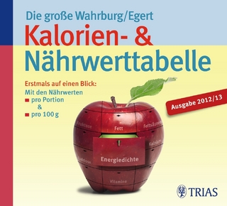 Die große Wahrburg/Egert Kalorien-&-Nährwerttabelle