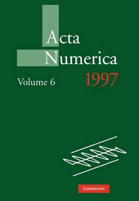 Acta Numerica 1997: Volume 6 - 