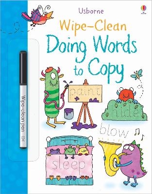 Wipe-Clean Doing Words to Copy - Hannah Watson