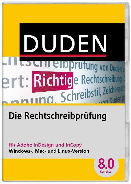 Die Duden-Rechtschreibpr&uuml;fung f&uuml;r Adobe InDesign und InCopy