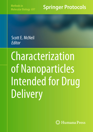 Characterization of Nanoparticles Intended for Drug Delivery