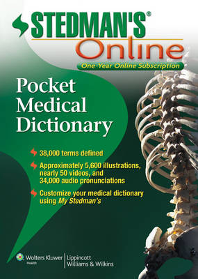 Stedman's Pocket Dictionary Online