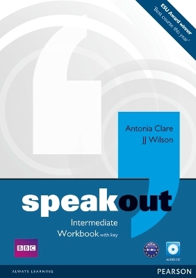 Speakout Intermediate Workbook with Key and Audio CD Pack - Antonia Clare, J Wilson