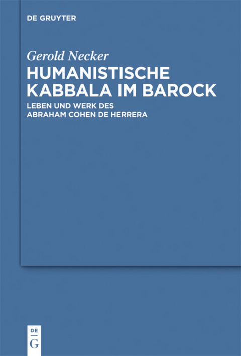 Humanistische Kabbala im Barock - Gerold Necker