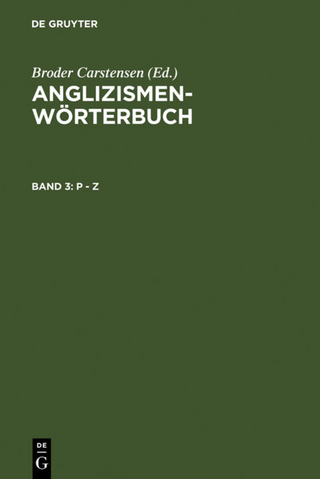 Anglizismen-Wörterbuch / P - Z